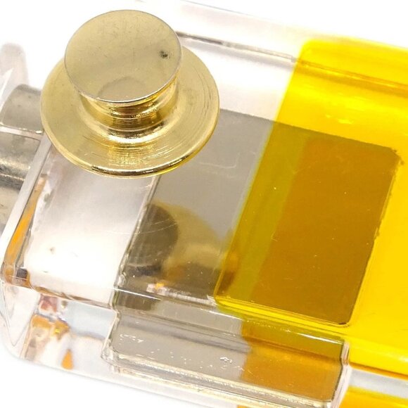 Chanel Perfume Bottle Brooch Pin Clear 06A 195347 - Picture 4 of 4